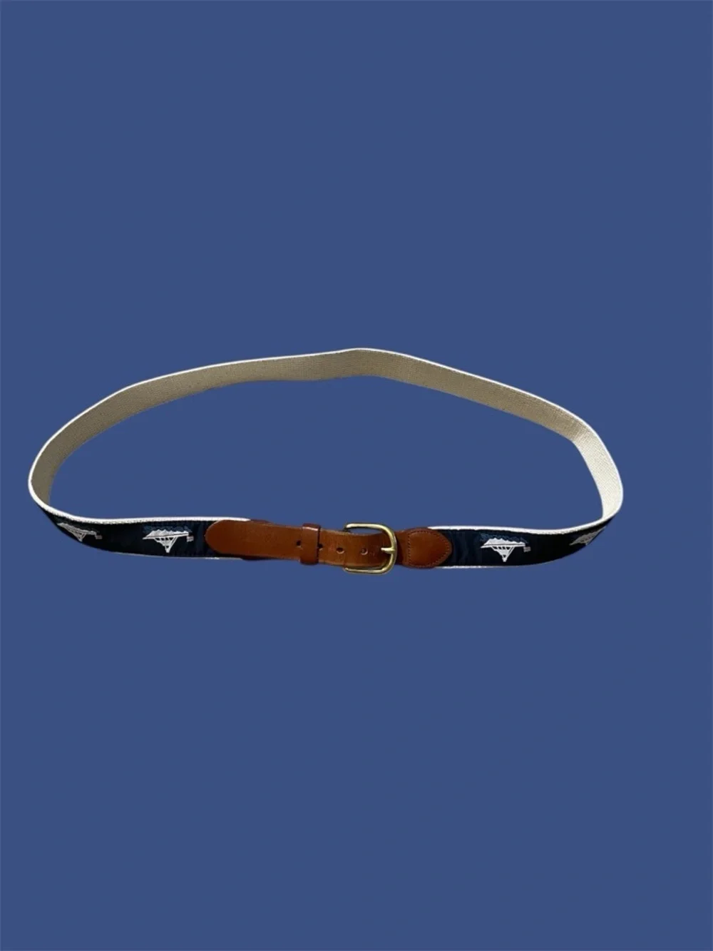Leather Man Ltd Solid Brass Genuine Leather Mens Belt